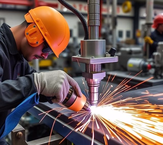 High-precision metal fabrication by Metal Space for industrial projects in the UAE