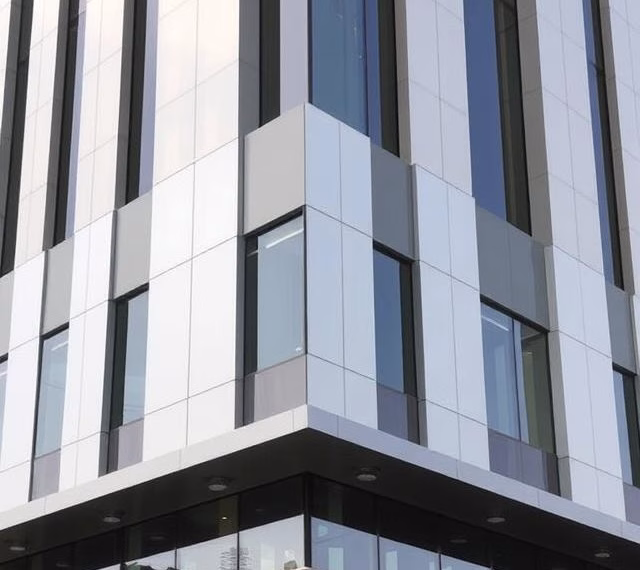 Premium aluminum and steel metal cladding in dubai- www.metalspace.ae